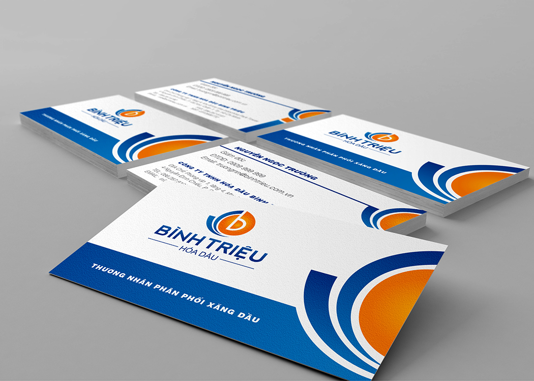 BÌNH TRIỆU - Thiết kế logo và hệ thống nhận diện thương hiệu công ty hoá dầu Bình Triệu